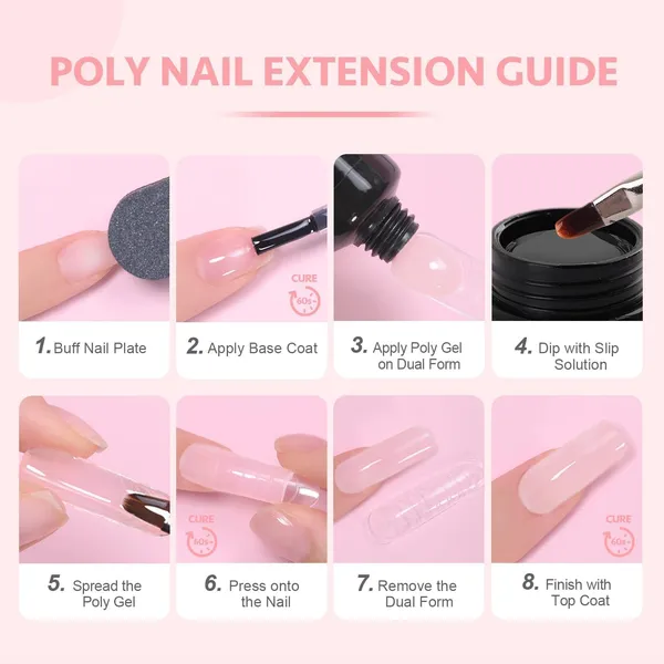 Pack_of_2_Proroop_Nude_Pink_Poly_Extension_Builder_Gel_30Ml