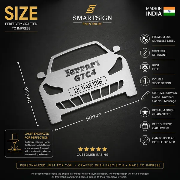 Ferrari_Gtc4_Model_Car_Key_Chain
