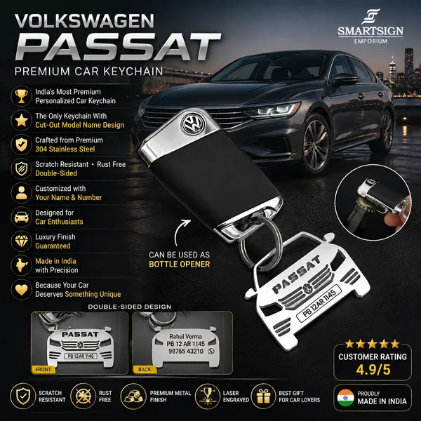 Volkswagen_Passat_Car_Key_Chain