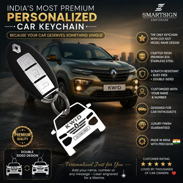 Renault_Kwid_Model_Car_Key_Chain