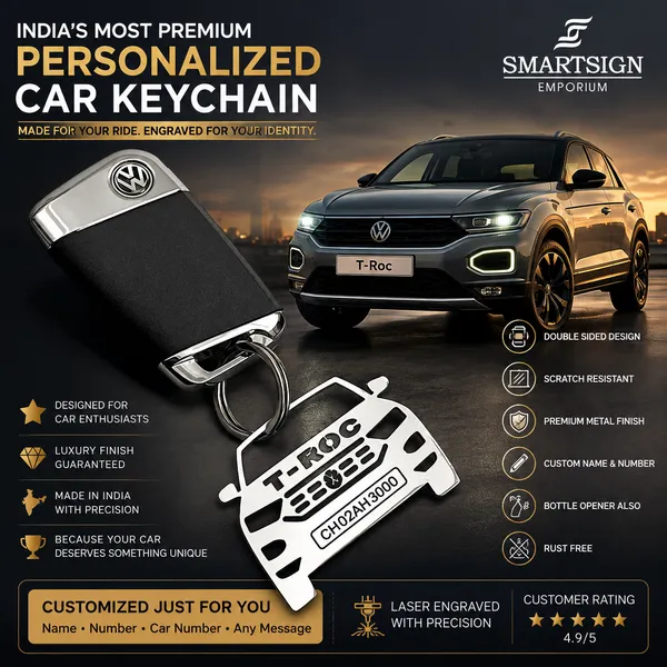 Volkswagen_T-Roc_Model_Car_Key_Chain