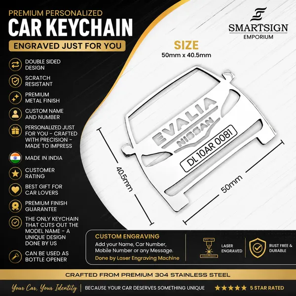 Nissan_Evalia_Model_Car_Keychain