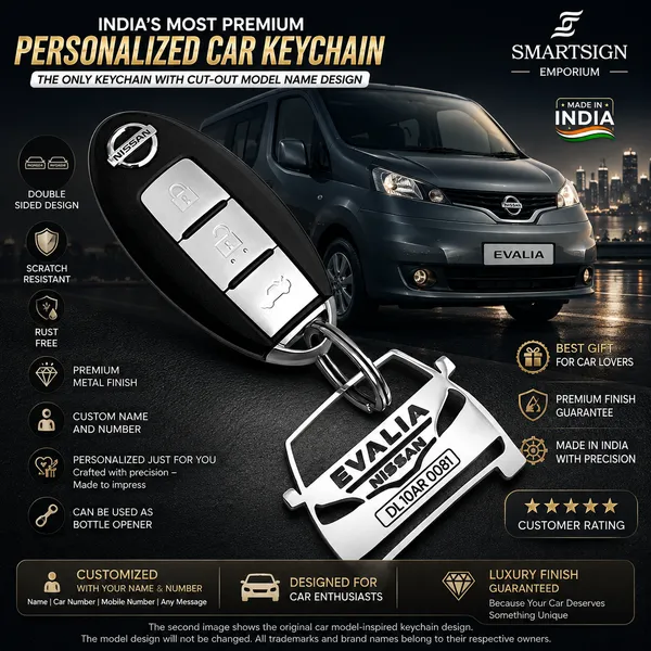 Nissan_Evalia_Model_Car_Keychain