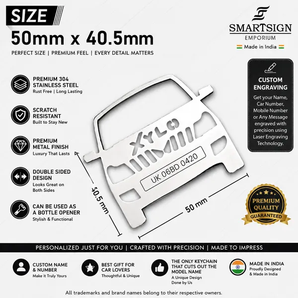 Mahindra_Xylo_Model_Car_Key_Chain