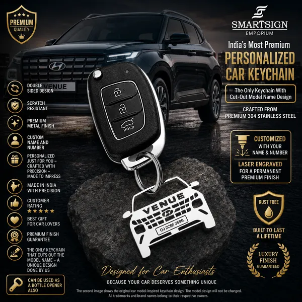 Hyundai_Venue(2024-2025)_Model_Car_Keychain