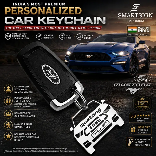 Ford_Mustang_Model_Car_Key_Chain