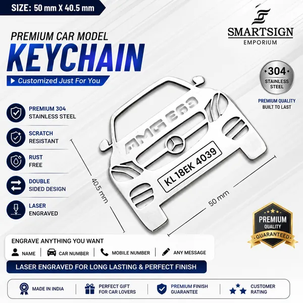Mercedes_Benz_Amg_E63_Model_Car_Key_Chain