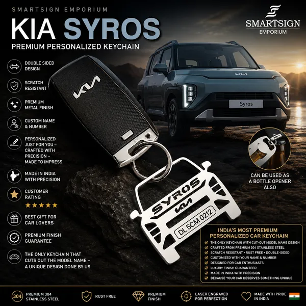 Kia_Syros_Model_Car_Key_Chain
