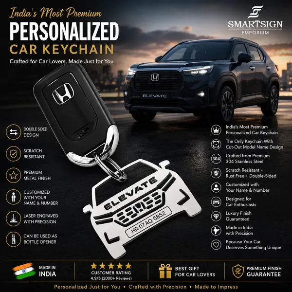 Honda_Elevate_Car_Key_Chain