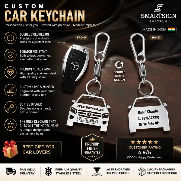 Mercedes_Benz_Glb(2019-2022)_Model_Car_Keychain