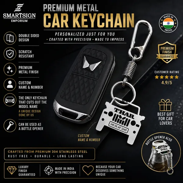 Mahindra_Thar_2020_Model_Car_Key_Chain
