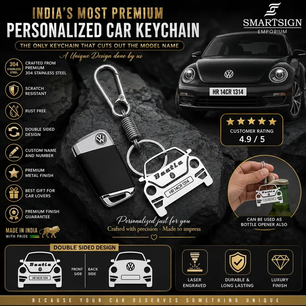 Volkswagen_Beetle_Model_Car_Key_Chain