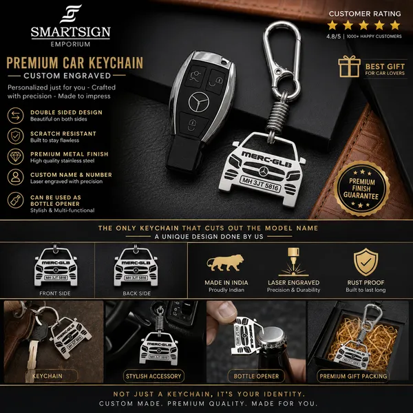 Mercedes_Benz_Glb_Car_Key_Chain