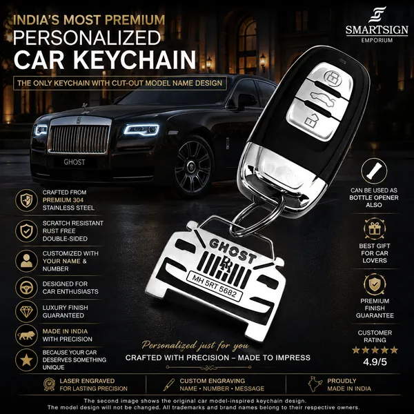 Rolls_Royce_Ghost_Model_Car_Key_Chain