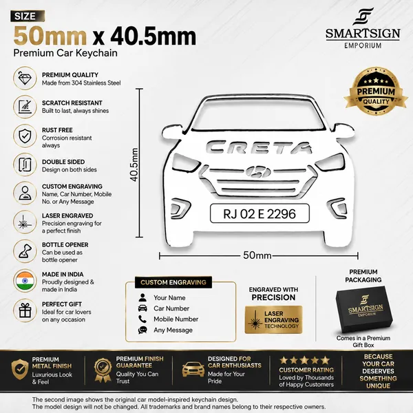 Hyundai_Creta(2014-2018)_Model_Car_Keychain