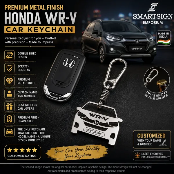 Honda_Wr-V_Car_Key_Chain