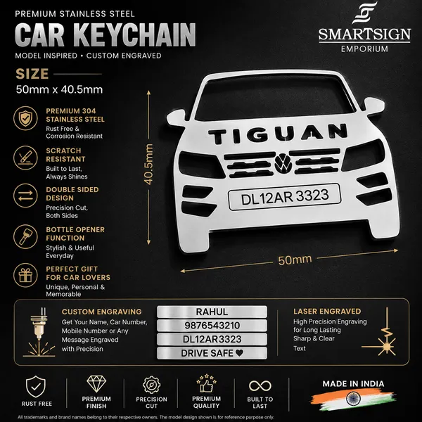 Volkswagen_Tiguan_Model_Car_Key_Chain
