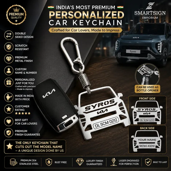 Kia_Syros_Model_Car_Key_Chain
