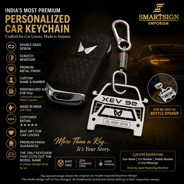 Mahindra_Xev_9E_Model_Car_Keychain