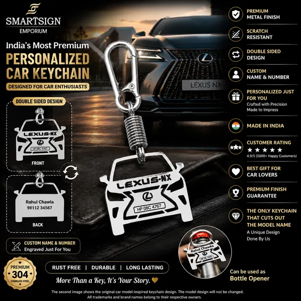 Lexus_Nx_Model_Car_Key_Chain