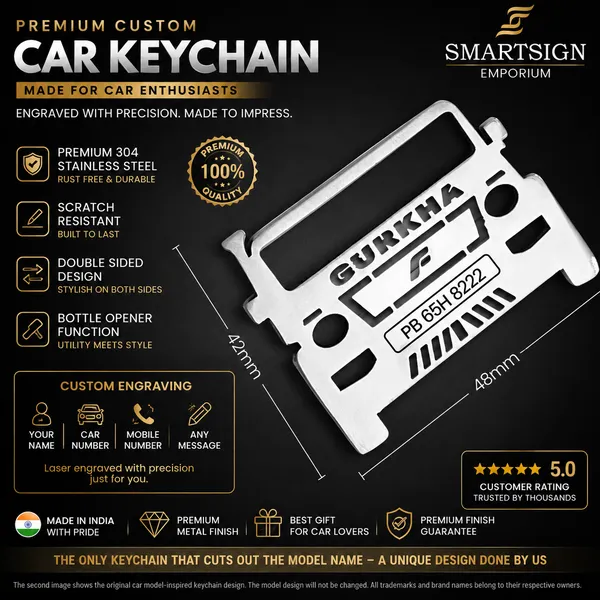 Force_Gurkha_Model_Car_Key_Chain