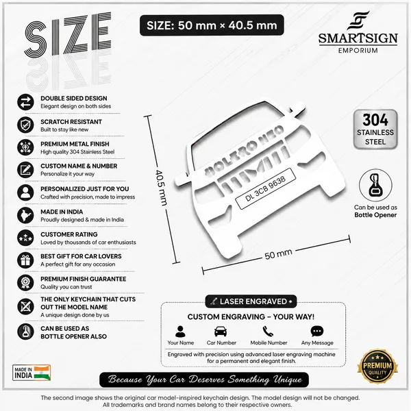 Mahindra_Bolero_Neo_Model_Car_Key_Chain