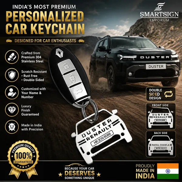 Renault_Duster_Model_Car_Key_Chain