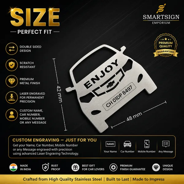 Chevrolet_Enjoy_Model_Car_Key_Chain