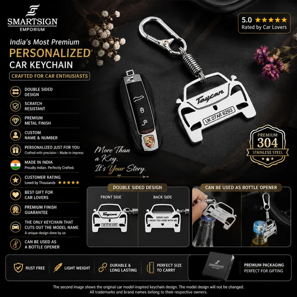 Porsche_Taycan_Model_Car_Keychain