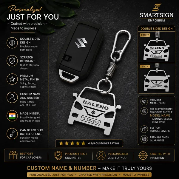 Maruti_Suzuki_Baleno_2023_Car_Key_Chain