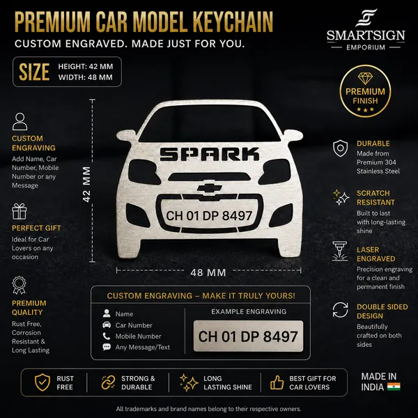 Chevrolet_Spark_Model_Car_Key_Chain