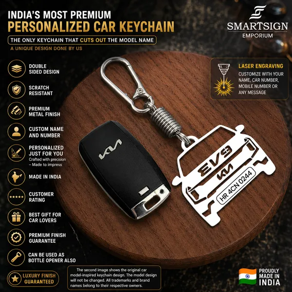 Kia_Ev9_Model_Car_Key_Chain