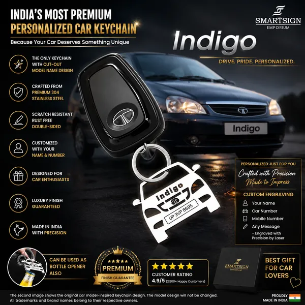 Tata_Indigo_Model_Car_Key_Chain
