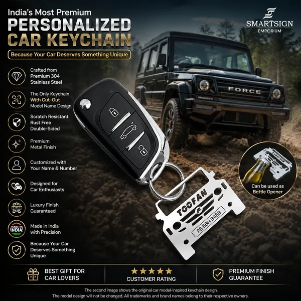 Force_Toofan_Model_Car_Key_Chain