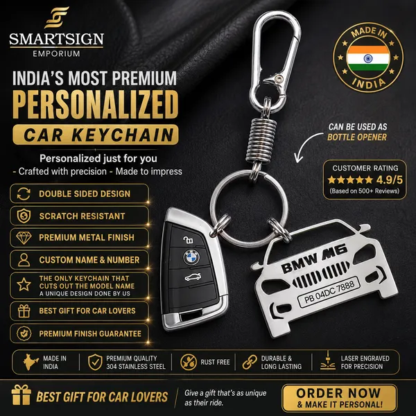 Bmw_M6_Model_Car_Key_Chain