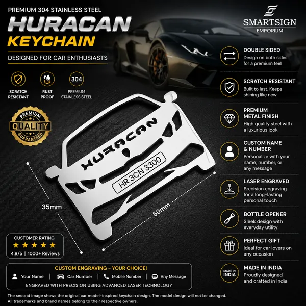 Lamborghini_Huracan_Model_Car_Key_Chain