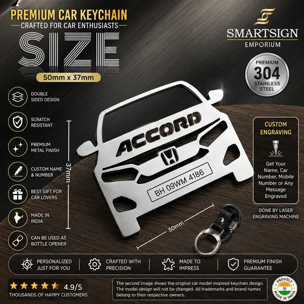 Honda_Accord_2018-Present_Car_Key_Chain