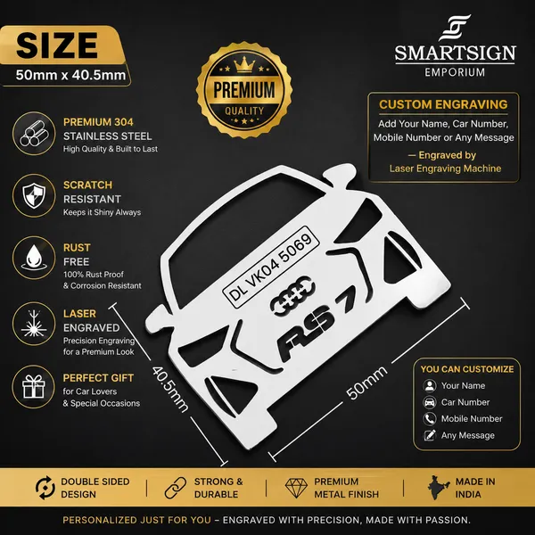 Audi_Rs_7_Model_Car_Key_Chain