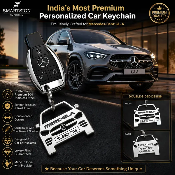 Mercedes_Benz_Gla_Car_Key_Chain