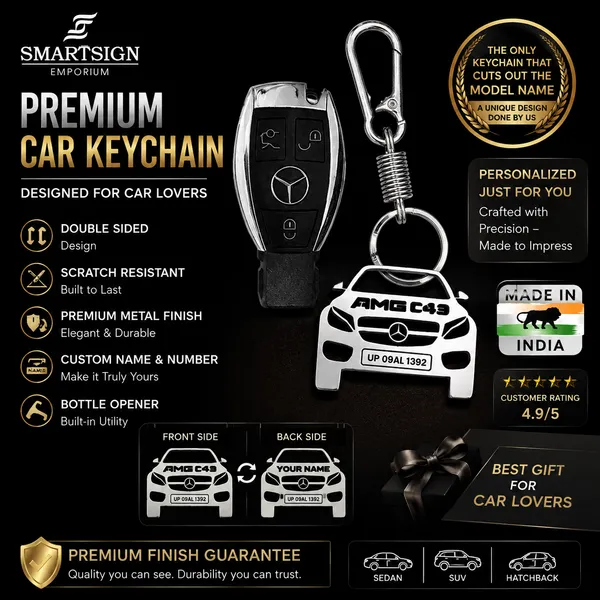 Mercedes_Benz_Amg_C43_Car_Key_Chain