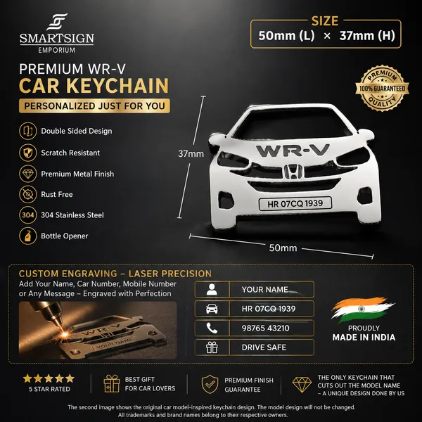 Honda_Wr-V_Car_Key_Chain