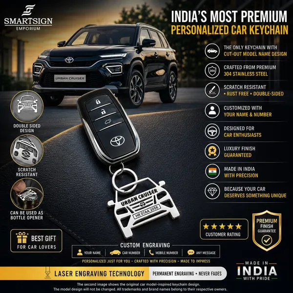 Toyota_Urban_Cruiser_Model_Car_Key_Chain