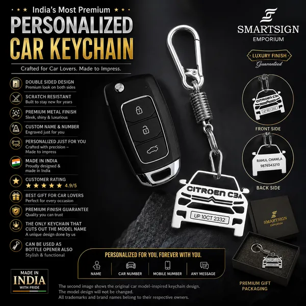Citroen_C3_Aircross_Car_Key_Chain