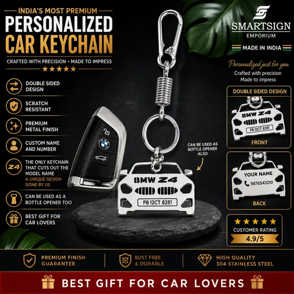 Bmw_Z4_Model_Car_Key_Chain