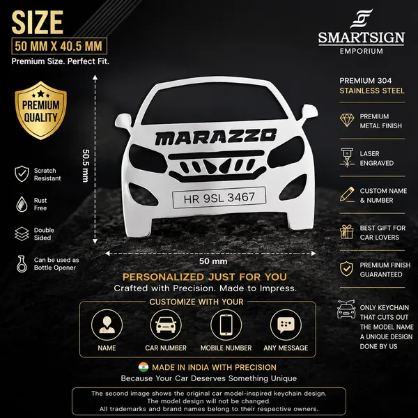 Mahindra_Marazzo_Model_Car_Key_Chain