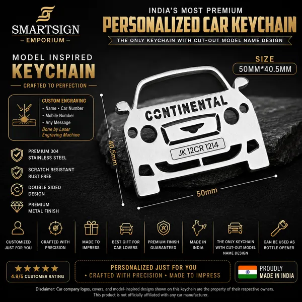 Bentley_Continental_Model_Car_Key_Chain