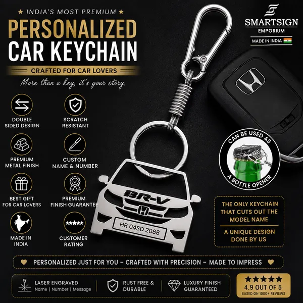 Honda_Br-V_Model_Car_Key_Chain