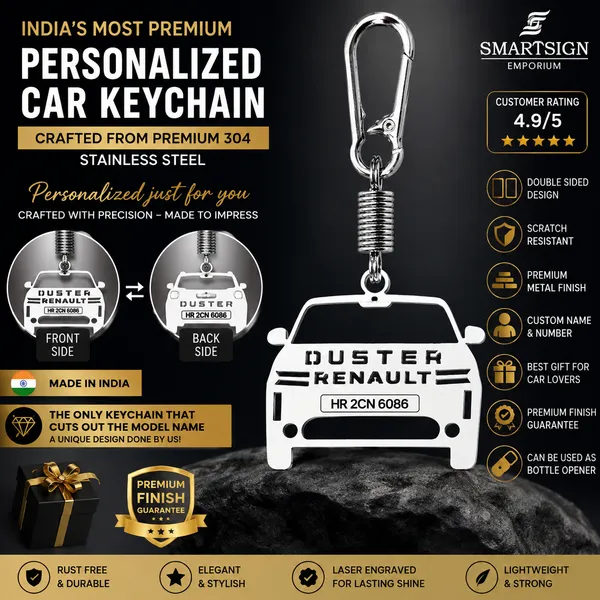 Renault_Duster_Model_Car_Key_Chain