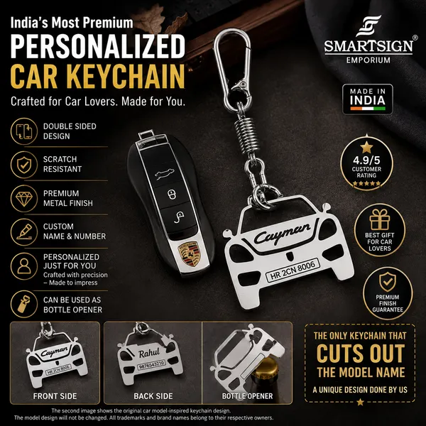 Porsche_Cayman_Model_Car_Key_Chain