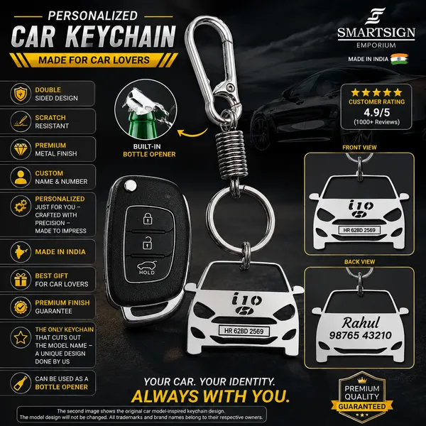 Hyundai_I10_Model_Car_Key_Chain